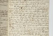 Copy letter to the Bristol slave trader, Michael Becher, June 23, 1753