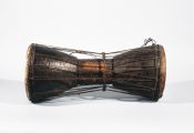 'Talking' drum from the Asante of Ghana